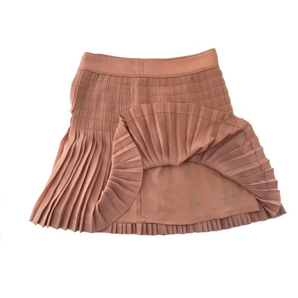 J. CREW Pleated Mini Skirt, Size 00 - Picture 5 of 6